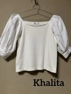 Khalita ホワイトトップス M