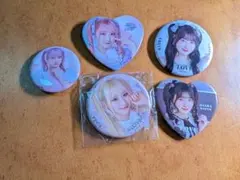 =LOVE 齊藤樹愛羅 缶バッジ 5点セット