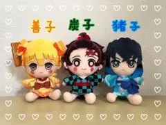 タグつき美品★鬼滅の刃★Chibiぬいぐるみ★遊郭編レアセット