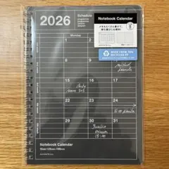 DIARY 2026 MARK'S inc.ノートブックカレンダー S 縦型