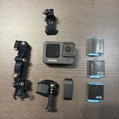 GoPro hero 9 本体 バッテリー3個充電器付き、その他付属品 - メルカリ