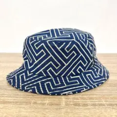 RIP N DIP 幾何学柄 刺繍 バケットハット