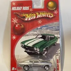 ホットウィール '70 シェビー シェベル ホリデー ロッド 銀のサムネイル