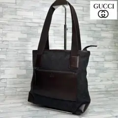 極美品　120 GUCCI グッチトートバッグ　ハンドバッグ　GG柄