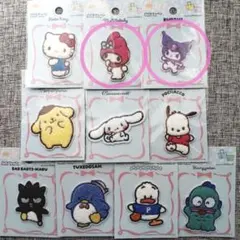⭐️サンリオ❤️パイルワッペン　アイロンシール　クロミちゃん、マイメロちゃん　シール