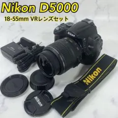 【美品】Nikon D5000 VRレンズキット 手ぶれ補正レンズ付きのサムネイル