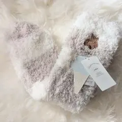 ジェラートピケ❤gelato pique❤ベア ボーダー❤もこもこソックス