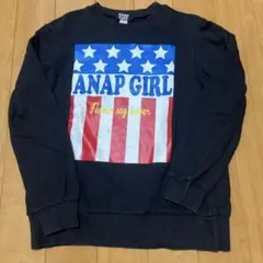 ANAPGIRL トレーナー　スウェット　Mサイズ
