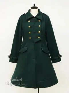 【新品】Amavel ロングコート(グリーン)のサムネイル