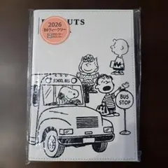 PEANUTS 2026年 B6ウィークリー スケジュール帳　スヌーピー