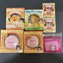 Mellojoy スクイーズ 人気 4種セット マジックパウダー 予備袋付き
