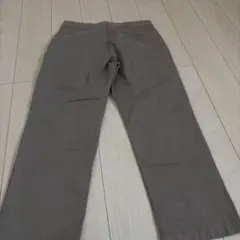 グレー ワークパンツ ストレートレッグ