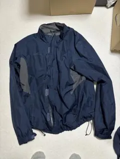 古着Eddie Bauer ナイロンジャケット 2XL ネイビー