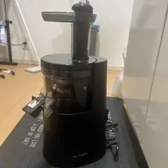 美品 ヒューロム スロージューサー H-AA 黒 元箱・未使用付属品あり
