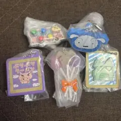 クレヨンしんちゃん だがしんちゃん ミニチュアチャーム 全5種