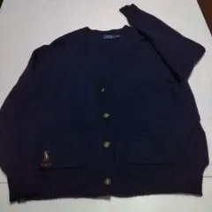 ​【美品】POLO RALPH LAUREN ウール100% ニットカーディガン