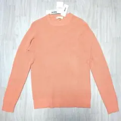 新品 Right-on ライトオン コットンウール ニット M サーモンピンク