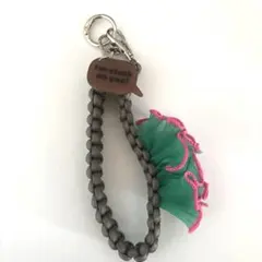 フリル付きパラコードストラップ　5