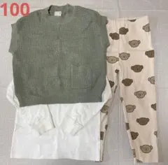 プティマイン　上下3点セット 100cm