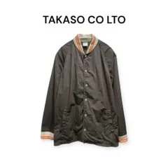【TAKASO CO LTO】メンズ ナイロンジャケット size M a803