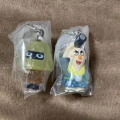 ぜんまいざむらい めじるしアクセサリー なめざえもん 謎の天蓋男 ガチャガチャ