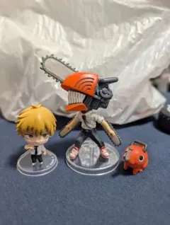 チェーンソーマン　ミニフィギュア　3点