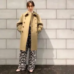 HYKE ピーコート　サイズ1 レディース　ウール 2025年最新】HYKE レディース ピーコート・ウールコートの人気