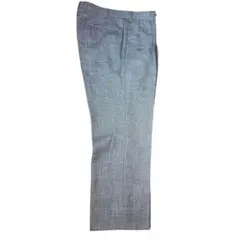 チェック柄 スラックス グレー 美品