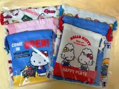 巾着３Pセット　212 KITCHEN STORE ハローキティ