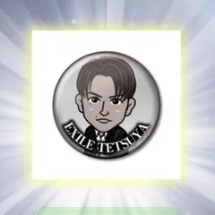 EXILE TETSUYA 缶バッジ
