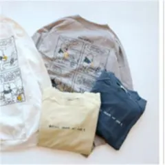 【SM2】美品 くまのプーさん/バックプリントロンT