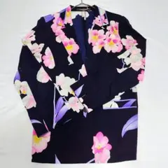 ✨世界で最も美しいプリント✨ レオナール 華やか 蘭柄 ジャケット Lサイズ