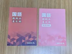 【新品・未使用】四谷大塚　国語　四科のまとめ　解答用紙セット