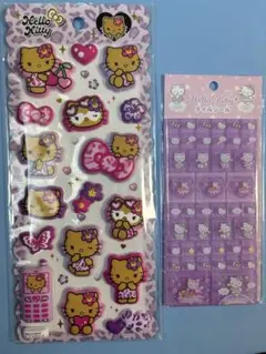 正規品 もちもちマシュマロシール 日焼けキティ タイルシール キティ シール