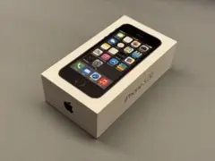 iPhone 5S ブラック パッケージ 【本体・ケーブル・イヤホンなし】