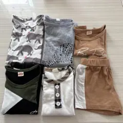 68サイズ オシャレロンパース夏用のセット♡