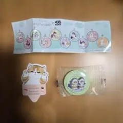 mofusand x くら寿司　缶バッジ（とピック）