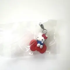 【匿名配送】ハローキティアメリカデザイン めじるしアクセサリー リボンキティ