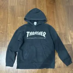 THRASHER SKATEBOARD MAGAZINE パーカー ブラックのサムネイル
