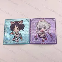超かぐや姫 スイパラ コラボ ステッカー かぐや 彩葉 ヤチヨ セット