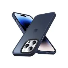 iPhone 14 Pro Max 用 ケース 半透明 耐衝撃 滑り止め