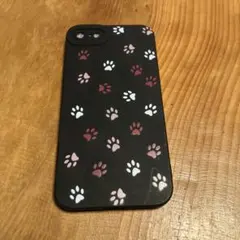 iPhoneSE2•SE3用ソフトケース 肉球デザイン