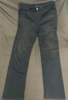 ikka イッカ スキニー イージーストレッチ パンツ S ブラック 黒 メンズ