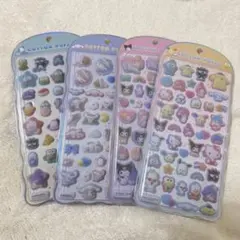 サンリオ コットンパフィーシール