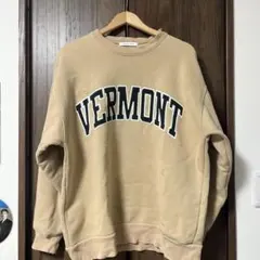 FREAK'S STORE VERMONT スウェット ベージュ
