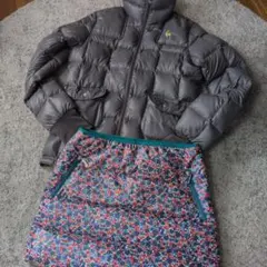 美品　lecoqsportif ルコックスポルティフ　ダウンジャケット　スカート