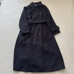 グレイル　襟3Wayベルト付きフェイクウールトレンチコート[ze783] M