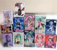 美少女フィギュアまとめ売り12体（初音ミク多め）