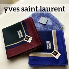 yves saint laurentハンカチ 3枚セット