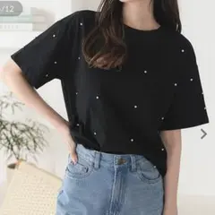 神戸レタス　ビジューTシャツ
